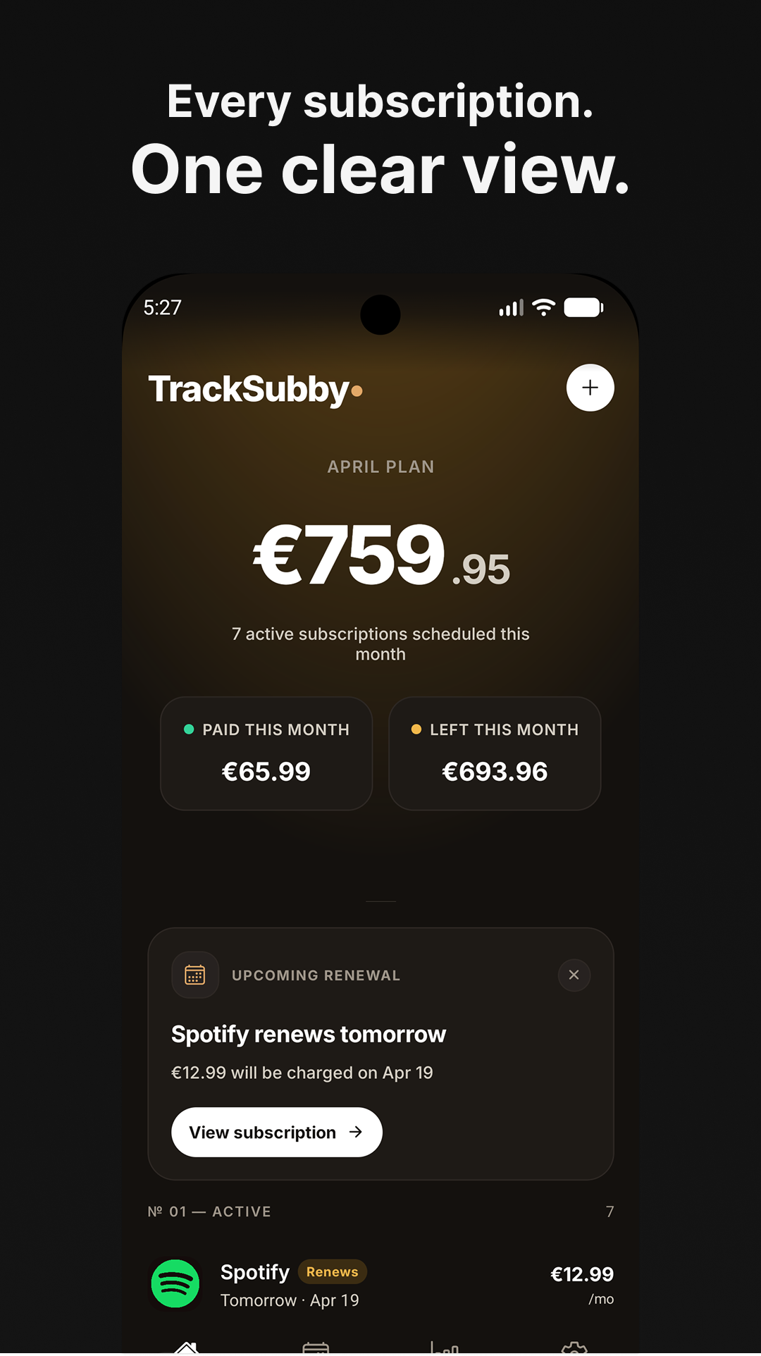 TrackSubby
