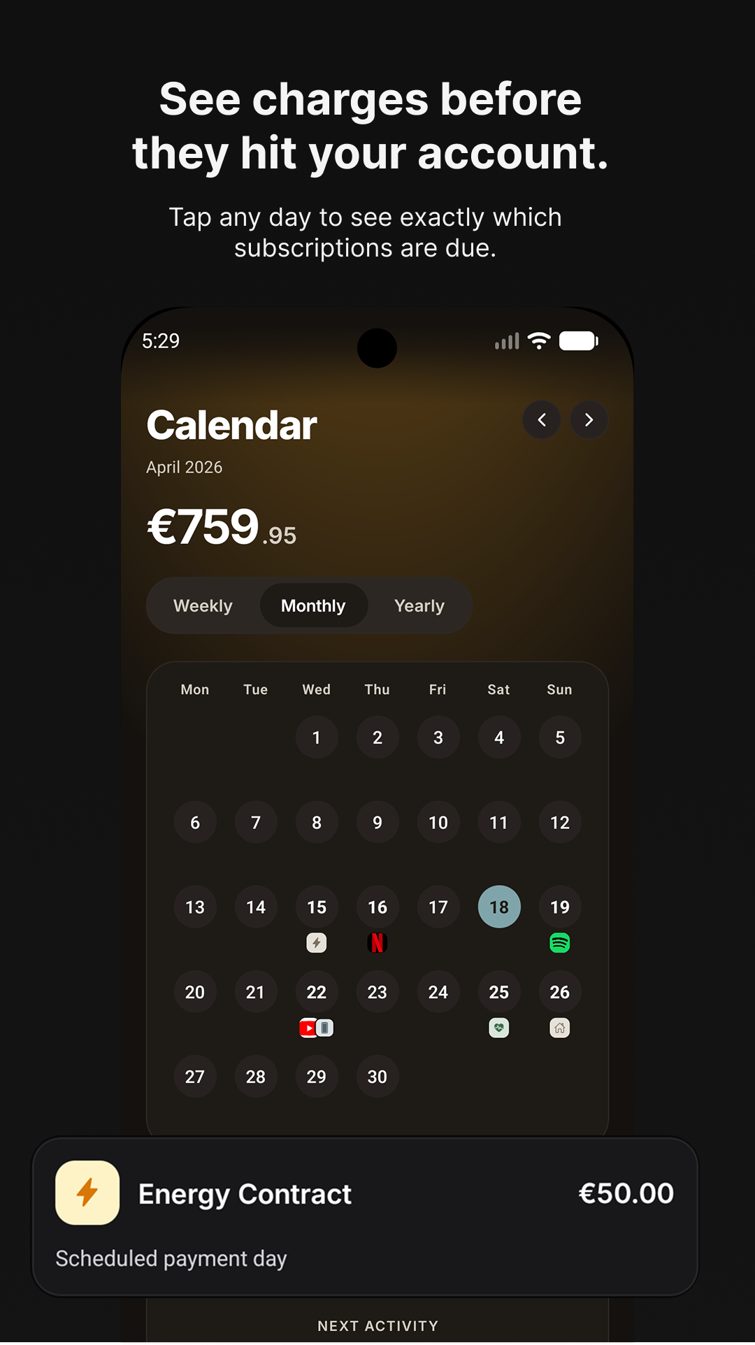 TrackSubby screenshot 2